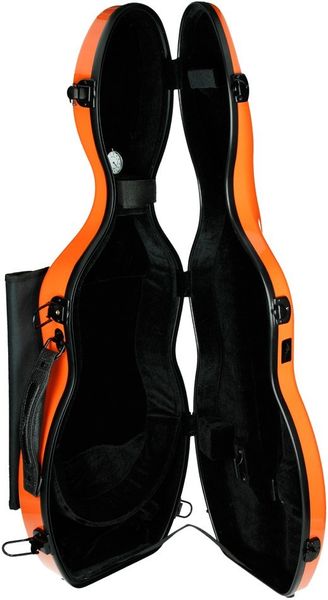Fiberglass futerał skrzypcowy skrzypce UltraLight 4/4 M-case Pomarańczowy Jasny zdjęcie 2