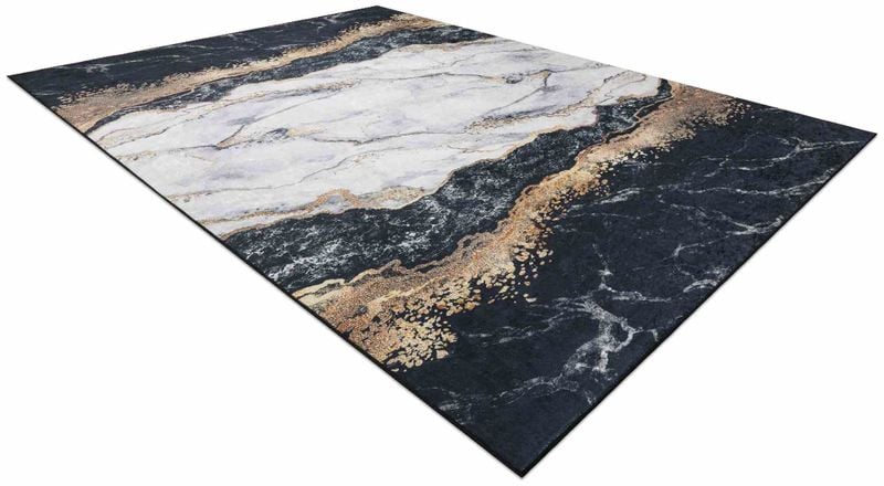 RUG/LU/ARLEN/MARBLE1/BLACK/80x150 zdjęcie 3