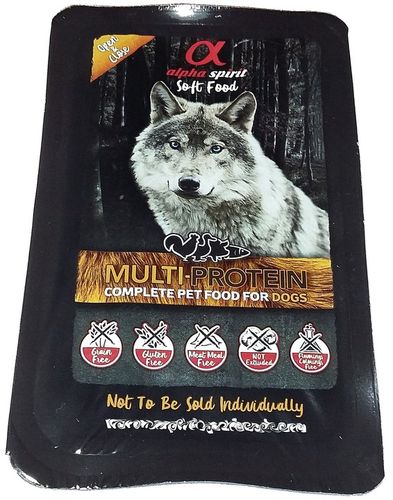 Alpha Spirit Karma MULTIPROTEIN 10x200g Półmiękka karma dla psa na Arena.pl