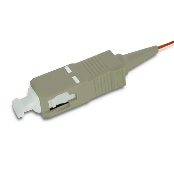 Qoltec Pigtail światłowodowy SC/UPC | Multimode | 50/125 | OM2 | 2m zdjęcie 3