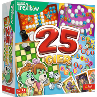 Gra rodzinna Kalejdoskop 25 gier Rodzina Treflików Trefl 02824