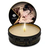 shunga excitation świeca do masażu czekoladowa 30ml - naturalne olejki