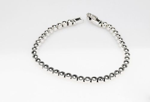 Srebrna bransoleta BDM3236 - Markazyty na Arena.pl