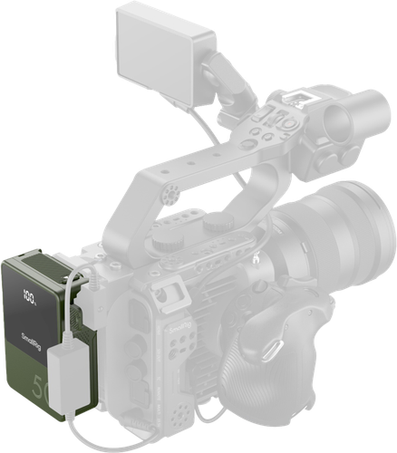 SmallRig 4872 V-Mount Mini Akumulator VB50, D-Tap, USB-A, USB-C, zielony na Arena.pl