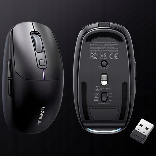 UGREEN MYSZ BEZPRZEWODOWA MYSZKA KOMPUTEROWA BLUETOOTH 5.0 2.4 G USB-C na Arena.pl
