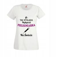 KOSZULKA T-shirt Prezent NAJLEPSZA PIELĘGNIARKA
