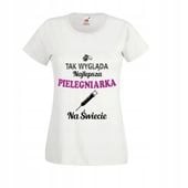 KOSZULKA T-shirt Prezent NAJLEPSZA PIELĘGNIARKA