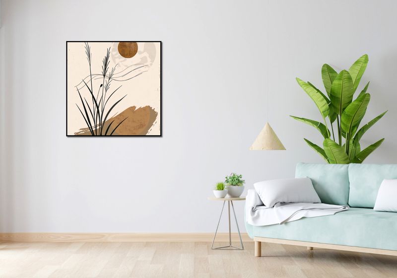 Plakat 80x80cm Zachód Pustyni zdjęcie 4