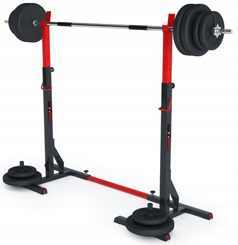 Stojaki pod sztangę regulowane asekuracja stojak do ćwiczeń 2sz ZIDER na Arena.pl