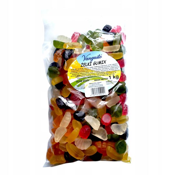 Żelki Vangusto 1000g GUMIX zdjęcie 1
