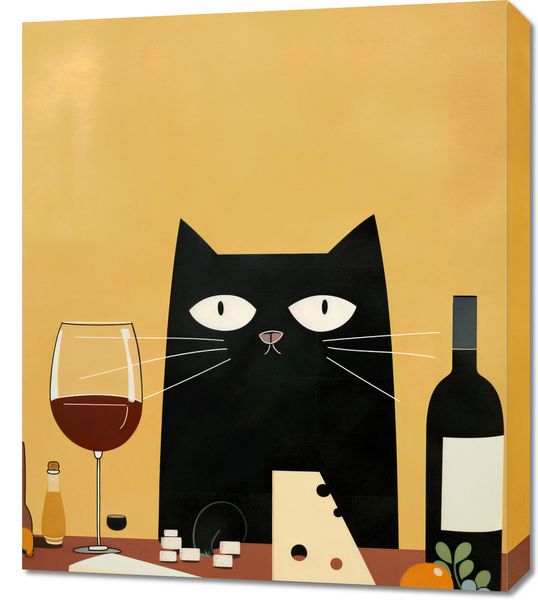 Obraz 60x70cm Gastronomiczna Uczta zdjęcie 1