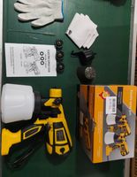 Elektryczny pistolet natryskowy HVLP 850 W z 3 trybami natrysku.wtyczka US