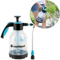 CELLFAST RĘCZNY OPRYSKIWACZ CIŚNIENIOWY 1,5L + LANCA PRZEZROCZYSTY
