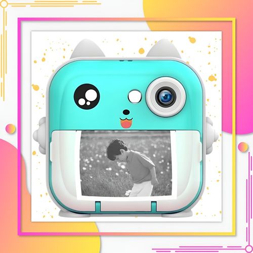 APARAT NATYCHMIASTOWY DLA DZIECI DRUKUŚ DRUKARKA Z KARTA 32GB + 3 ROLKI na Arena.pl