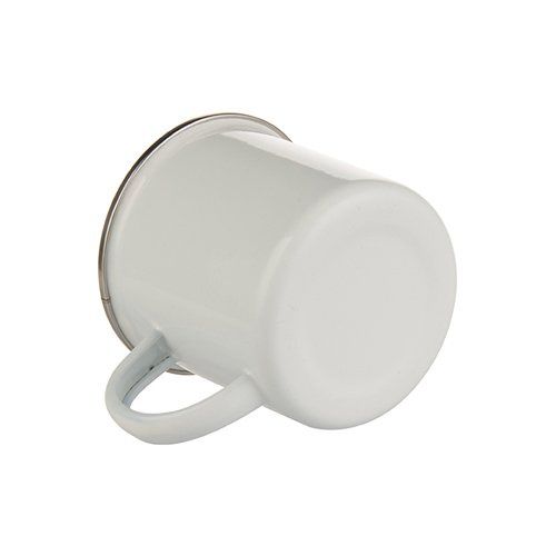 Kubek metalowy 360 ml do sublimacji - biały na Arena.pl