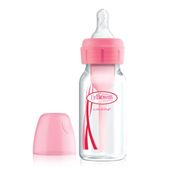 Dr. Brown's Butelka do karmienia wąska szyjka kolor różowy 120 ml options plus 1 sztuka
