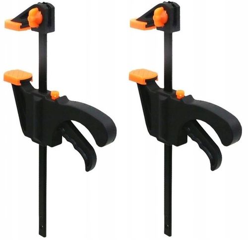 6x ŚCISK STOLARSKI UCHWYT JEDNORĘCZNY SZYBKOZACISKOWY SOLIDNY ZACISK na Arena.pl