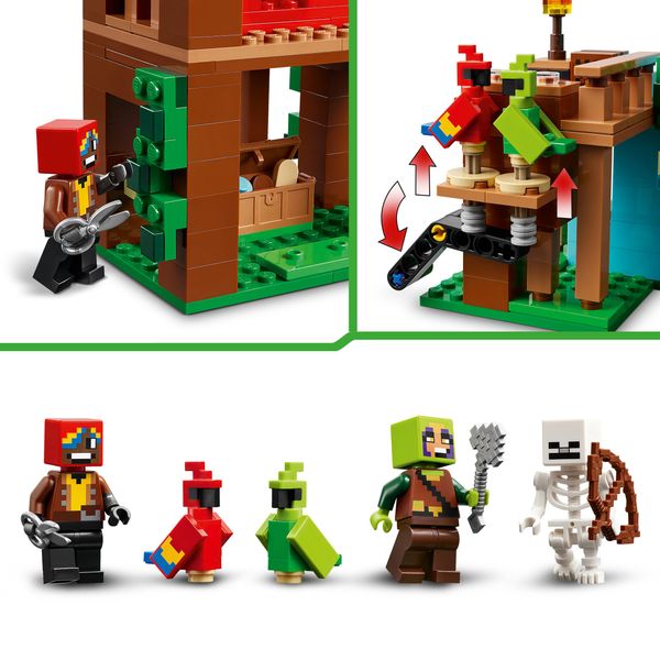 LEGO Minecraft 21282 Papugowe domki zdjęcie 7