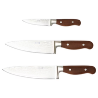 Nóż uniwersalny Briljera komplet 3 sztuk stal IKEA