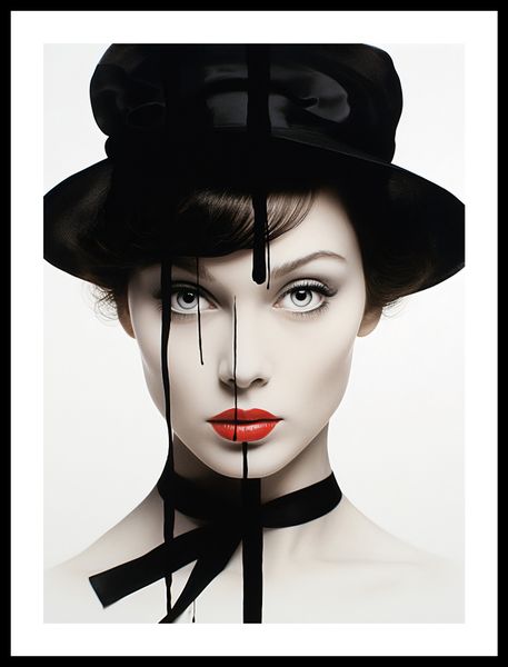 Plakat 40x55cm Atramentowa Aura zdjęcie 3