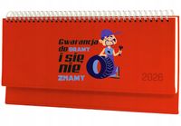 TERMINARZ MECHANIKA personalizowany 2026 tygodniowy kalendarz biurkowy