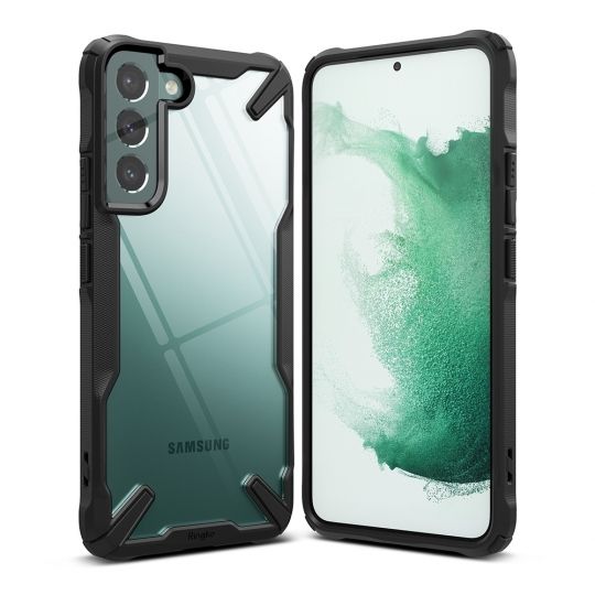 Etui RINGKE Fusion X do Galaxy S22 Plus - Black zdjęcie 1