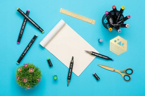 Dwustronne MARKERY PISAKI alkoholowe 80pcs (C024) na Arena.pl