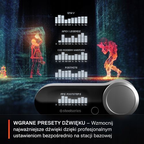Słuchawki SteelSeries Arctis Nova Pro Wireless P White na Arena.pl