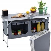 kuchnia turystyczna szafka stół składany ogrodowy walizka kempingowy stolik