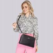 WITTCHEN damska listonoszka ze skóry czarna