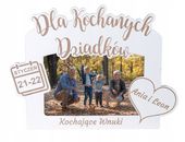 Ramka na Dzień Babci i Dziadka DLA KOCHANYCH