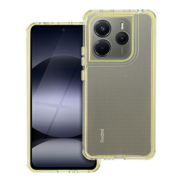 Futerał MATRIX CLEAR do XIAOMI Redmi Note 14 5G żółty zdjęcie 1
