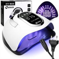 Lampa UV LED 280W do paznokci hybrydowych żeli manicure pedicure MOCNA