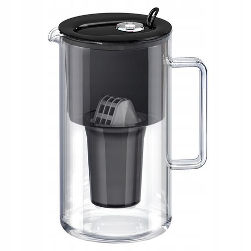 Dzbanek filtrujący szklany Aquaphor Nord 2,5l z wkładem A5 (350l), czarny na Arena.pl