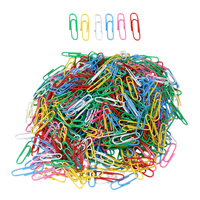 Kolorowe Spinacze do Papieru 3 cm 600 Sztuk Wytrzymałe Klipsy Biurowe