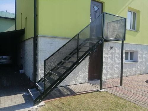 Stopnie WEMA 800x270 mm | ocynkowane | 30x2 mm | stopień metalowy, na Arena.pl