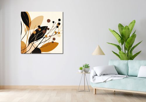 Obraz 90x90cm Jesienne Sylwety na Arena.pl
