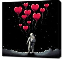 Obraz 70x70cm Astronauta Własnych Celi