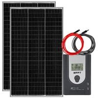 ZESTAW FOTOWOLTAICZNY 360W SOLARNY MPPT NA KAMPER ŁÓDŹ JACHT