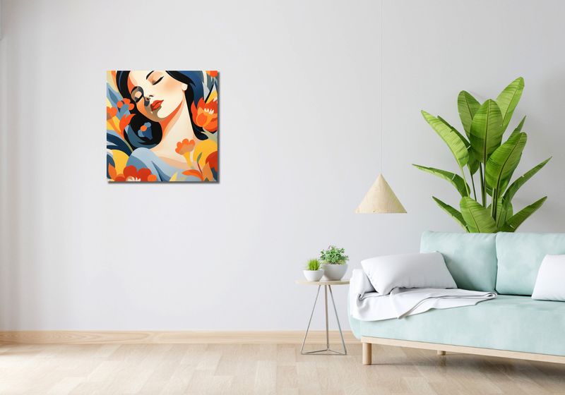 Obraz 60x60cm Urok Wewnętrzny zdjęcie 2