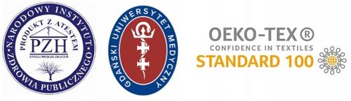 Materac nawierzchniowy / nakładka na materac 120x200 masujący TOPPER na Arena.pl