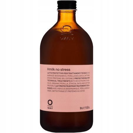OWAY Hmilk No Stress odżywczo-ochronne mleczko do włosów odbudowujące 500ml zdjęcie 2