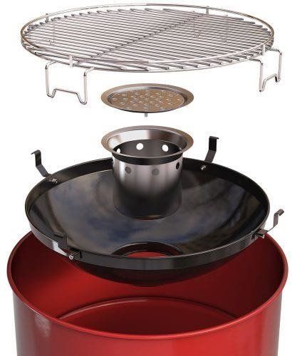 Grill węglowy Edson Red Barbecook na Arena.pl