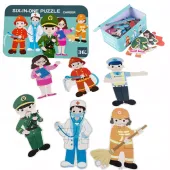 DLA DZIECI ZABAWNE PUZZLE ZAWODY