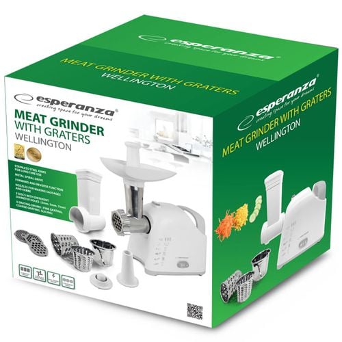 Maszynka do mielenia mięsa maszyna do robienia kiełbasy elektryczna 2200w na Arena.pl