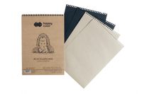 SZKICOWNIK NA SPIRALI BLACK&BROWN A5 25+25 HAPPY COLOR 5905130049835