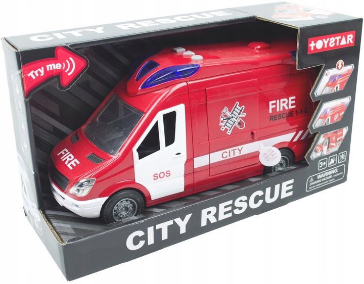 LT514 STRAŻ POŻARNA SAMOCHÓD WÓZ STRAŻACKI AUTO POJAZD NA NAPĘD zdjęcie 6