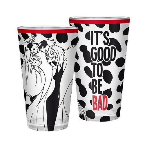 DISNEY - Szklanka 101 dalmatyńczyków - Cruella De Vil na Arena.pl
