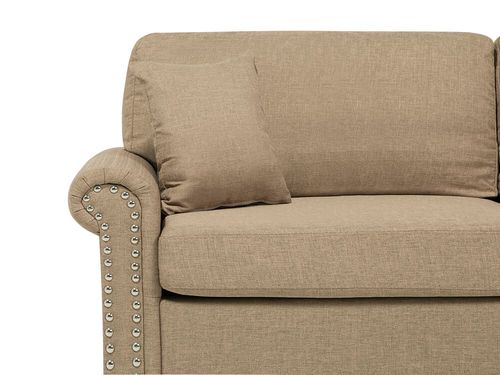 Sofa 3-Osobowa Piaskowa Otra na Arena.pl