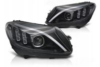LAMPY MERCEDES C W205 14-18R LED BAR DO JAZDY DZIENNEJ DYNAMICZNY KIER.